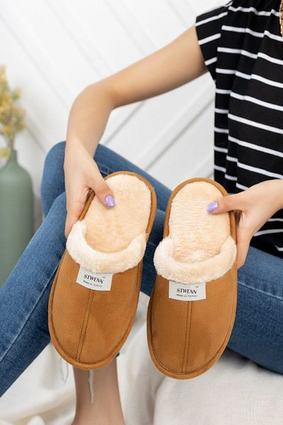 Nmoda Könnyű hangtalan szőrös házipapucs - hozománycsomag vendégpapucs