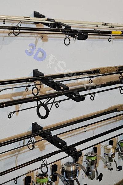 3D SerArt Olta Askı Duvar Standı 4 Kanallı 2 Adet