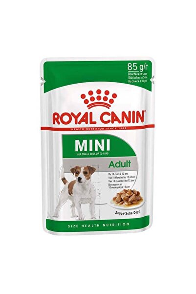 Royal Canin Mini Adult Pouch Küçük Irk Yetişkin Köpek Konservesi 85 gr (STT: ...