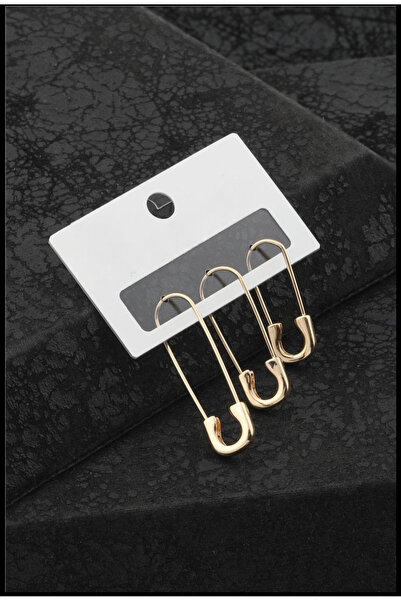 Glintist Kararmaz Çelik Gümüş Çengel Küpe