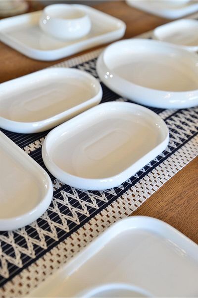 şirin eşyalarım 19 Pieces 6 Person Porcelain Dining / Breakfast Set