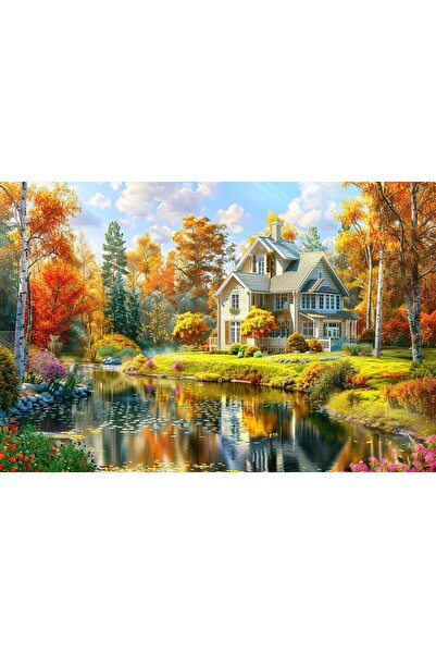 Aden DEKORATİF MANZARA KANVAS TABLO