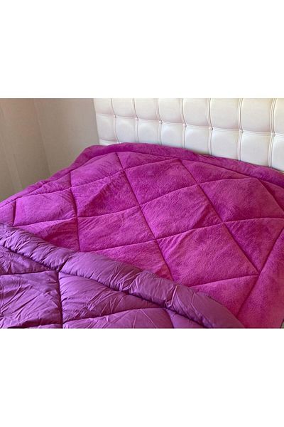 GENÇEV HOME COLLECTİONS Welsoft Silicone Quilt Double *soft touch / Winter - Summer and Bedspread in One