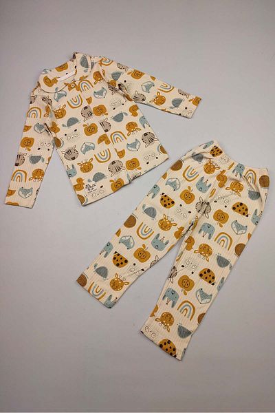 Peki Zebra Giraffe Panda Chick Pajama Set - Add 5 Pay 4 Fox Gift Bottom Top Laundry Tracksuit 15145