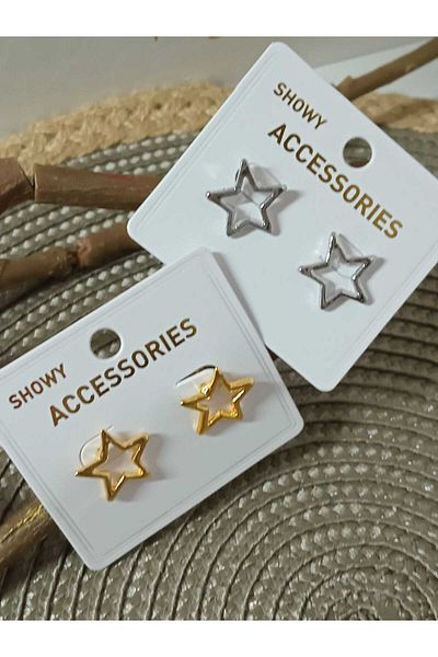 mos&more Star Design Small Women's Earrings