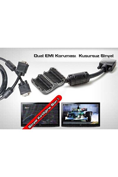 UNIVERSA DRK-162 DARK VGAL180 1.8 MT MONITOR CABLE VGA 15E/15E