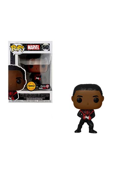 Funko بوب! لاعب غير مقنع - مايلز موراليس تشيس 542 شخصية حصرية