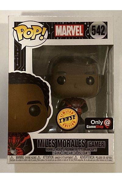 Funko بوب! لاعب غير مقنع - مايلز موراليس تشيس 542 شخصية حصرية