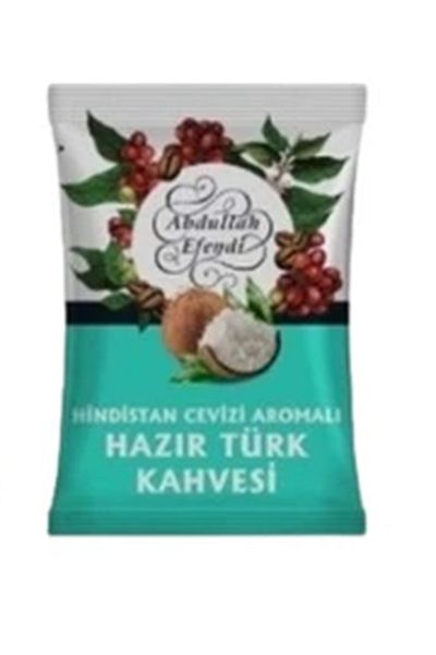 Abdullah Efendi 100 Gr Instant Turkish Coffee with Coconut Flavor