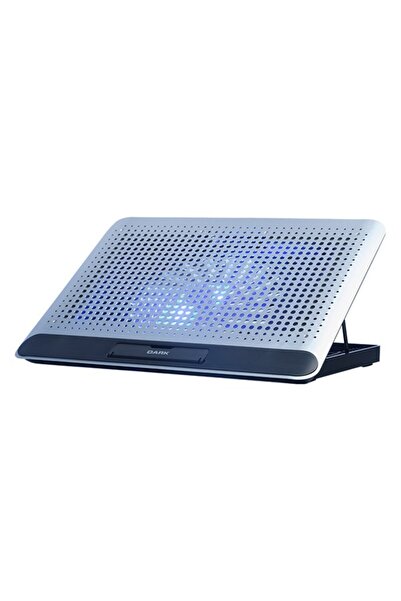 Genel Markalar Luna DKACNBLNS 16cm LED FANlı,6x Yükseklik Ayar, 2xUSB 15.6" Notebook Soğutucu ve Stand Gri