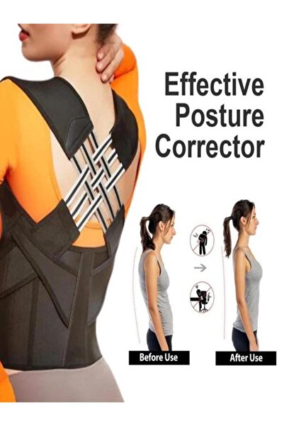 Ankaflex Corset de corectare a posturii spatelui sportiv Cureaua pentru dureri de spate Cureaua reglabila in pozitia verticala Cureaua in picioare Office Acasa Corset zilnic