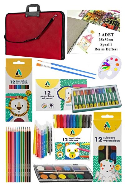 Artlantis Set za crtanje za studente 10 komada 1 paket 35x50 torba za crtanje...