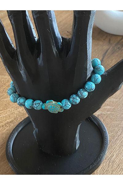Store Turquoise Jewelled Hood Charm Bracelet