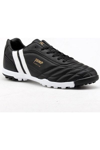 Jump Ανδρικά παπούτσια ποδοσφαίρου μαύρου Astroturf 13258 36-44