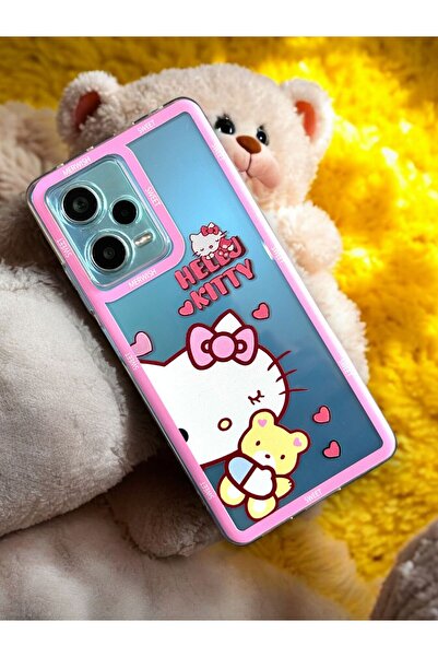 Merwish Xiaomi Redmi Note 12 Pro Plus ( ) Uyumlu Hello Kity Desenli 2.0 Mm Ka...