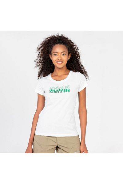 Merrell Tall Women's White T-Shirt Women's T-Shirt M2Tallw