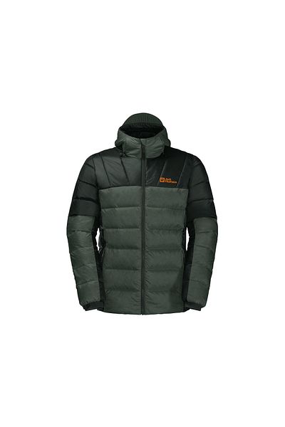 Jack Wolfskin Men's Outdoor Logic - Nebelhorn down Hoody Green