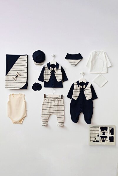 yukobaby bebeğiniz için en doğalı ERKEK BEBEK SMOKİN DETAYLI 10'LU YENİDOĞAN ...