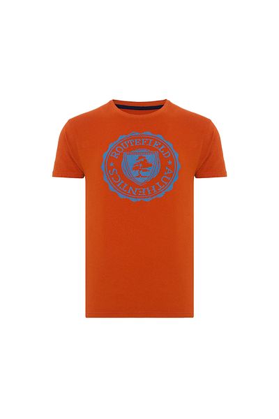 ROUTEFIELD Men's T-Shirt Trevor Orange