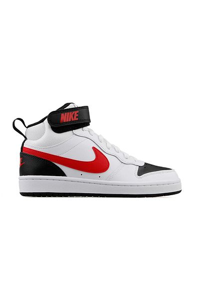Nike Court Borough Mid 2 (Gs) CD7782-110 Λευκό - Νεανικά casual παπούτσια