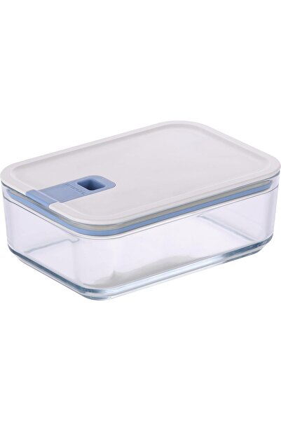 NEOFLAM Perfect Seal Glass Food Container Rectangular 1600ml with Lid