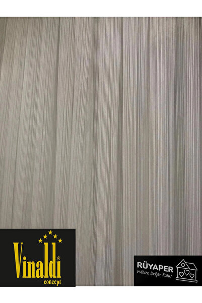 Vinaldi Rüyaper Chain Patterned - Heavy Gramaged Tulle Curtain, Tight Pleated