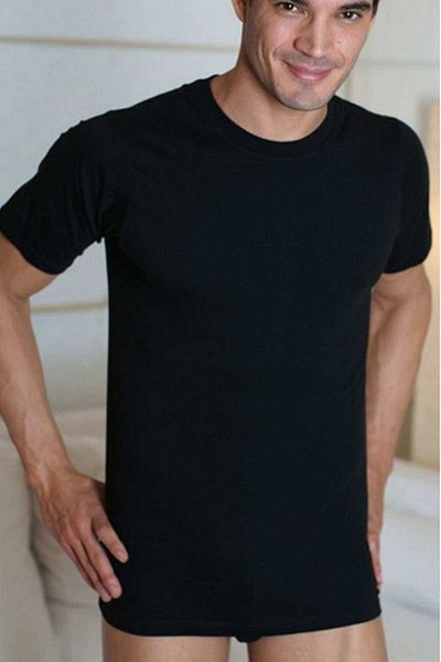 GOLDENBAY Men's Thermal Short Sleeve T-Shirt - Anil Mgb2552