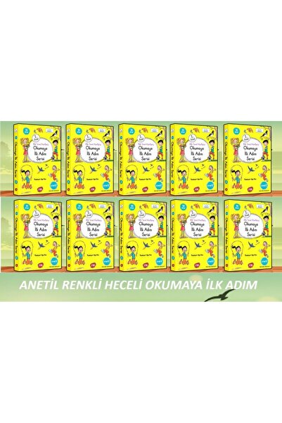 Yuva Yayınları Yuva 1.Sınıf Dik Temel Harflerle Okumaya İlk Adım Serisi Aneti...