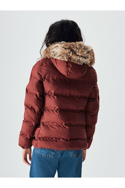 Ltb Puffer Red Coat