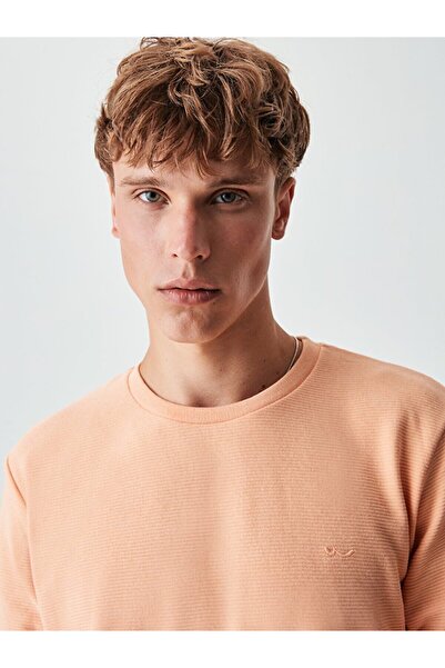 Ltb Hanorac portocaliu cu decolteu