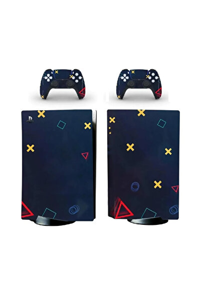 Kt Grup Modern Playstation 5 Standart Kasa Dijital Versiyon Sticker Kaplama Seti