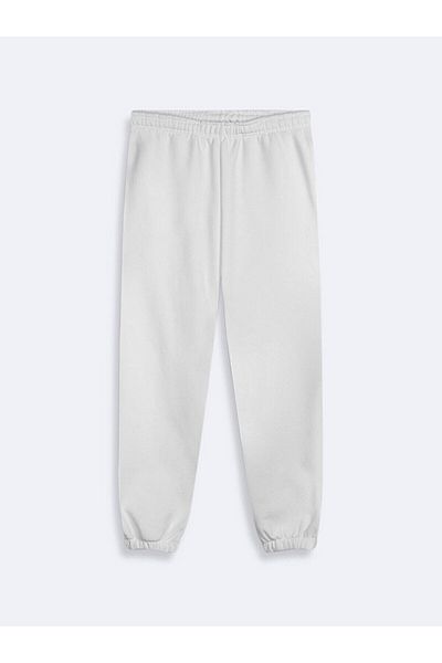 Ltb Γκρι φόρμα Jogger Regular Fit - με σύνθημα