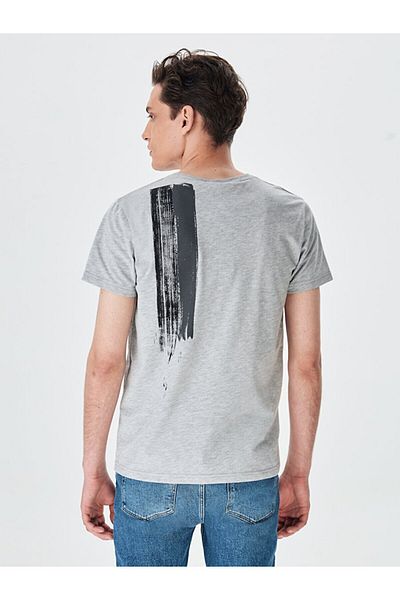 Ltb Gray T-shirt with logo