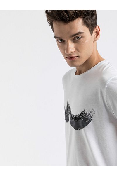Ltb White T-shirt with logo