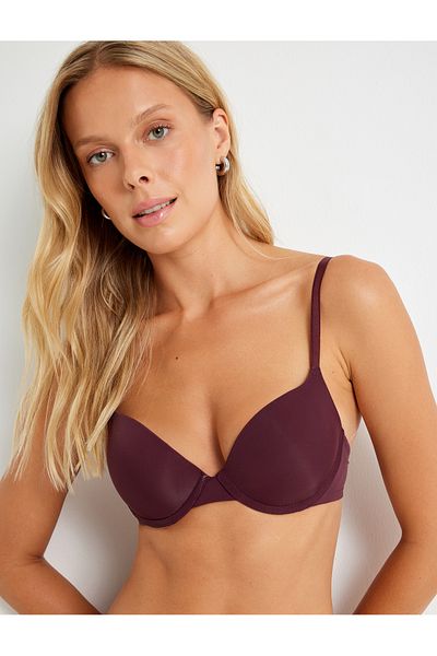Koton Push-up-BH mit Stütze und Bügel – gepolstertes Basic-Modell