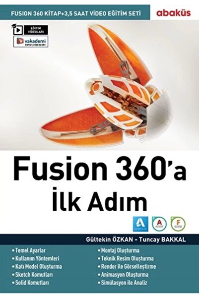 Abaküs Kitap Fusion 360'a Ilk Adım