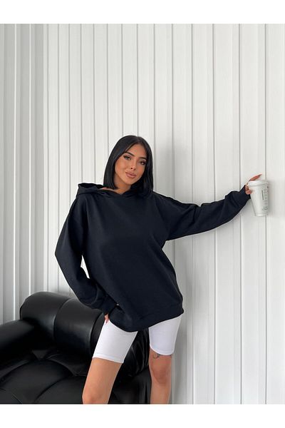 Gofeel Φούτερ GOFEEL Stwp με στάμπα Oversize - 3 κλωστές