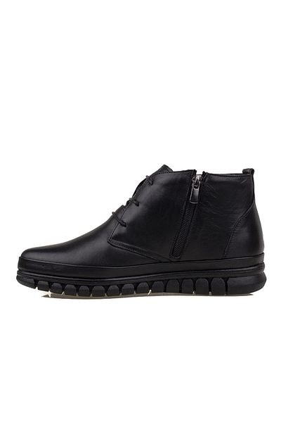 m2s Guga Ανδρικές μάλλινες μπότες Comfort Μαύρες