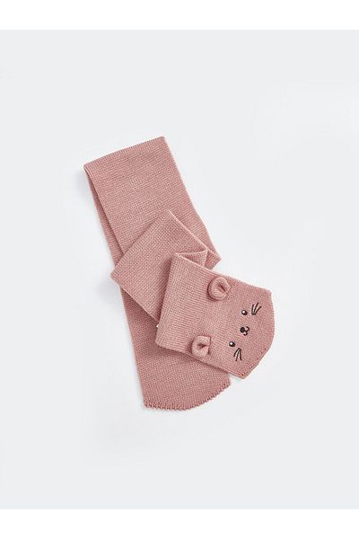 LC Waikiki Lcw Embroidered Baby Girl Scarf