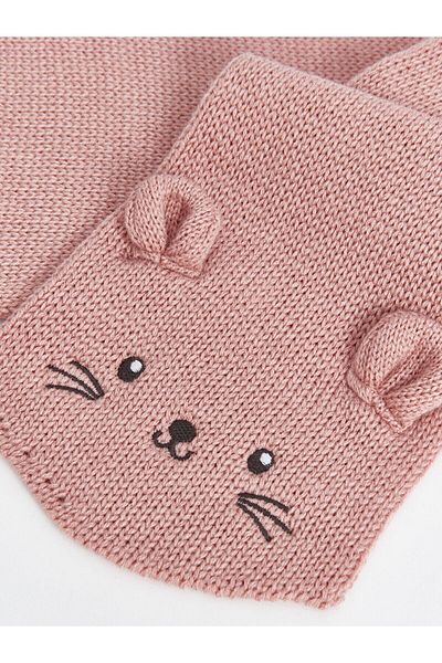 LC Waikiki Lcw Embroidered Baby Girl Scarf