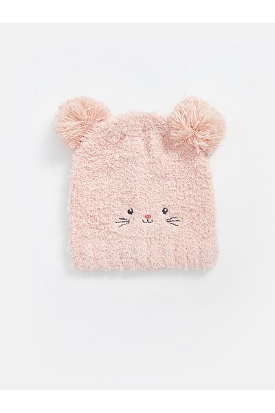 LC Waikiki Lcw Pompom Detailed Baby Girl Beret