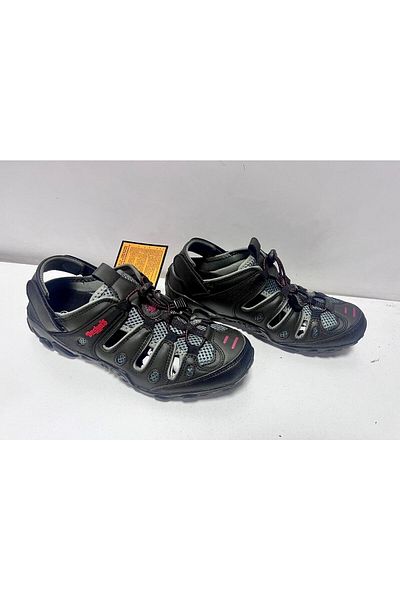 Dockers Ανδρικά Μαύρα Χρώμα Γνήσιο Δερμάτινο Trekking Σανδάλια Παπούτσια Outdoor 216504