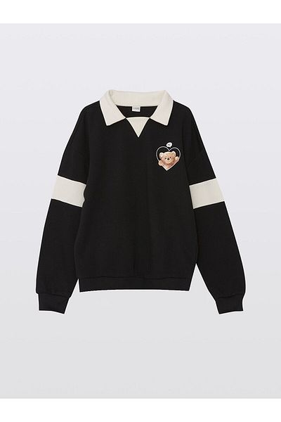 LC Waikiki Φούτερ και παντελόνι για κορίτσια LCW Polo Neck