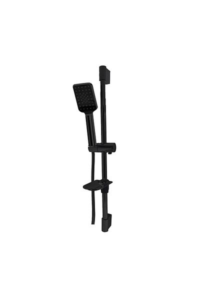 Newarc Aqua Domino Black Sliding Bath Faucet - 971511 B- 430525 R-05