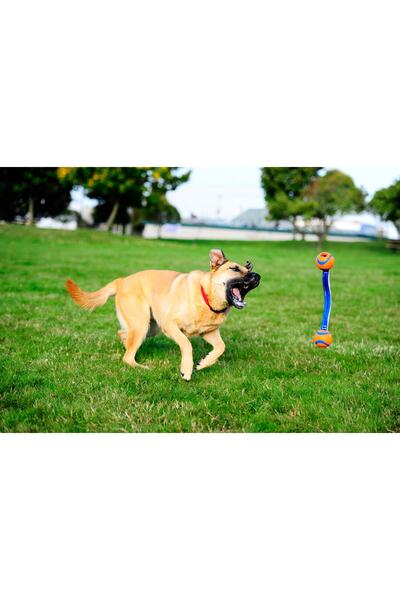 Chuckit ! Ultra Duo Tug 2'li Köpek Çekiştirme Topu (ORTA BOY)