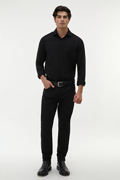 Mudo Regular Fit Single Pocket Long Sleeve Shirt