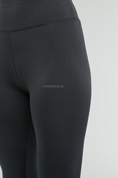 lumberjack A10000248408010 Anthracite Women's 2W W-Ct125 Basic Leggings 2Pr Anthracite Tights Tights