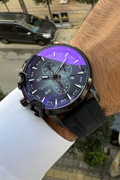 Homies Men's Wristwatch with Original Gift Box and Bracelet Gift.Hm1972S0109
