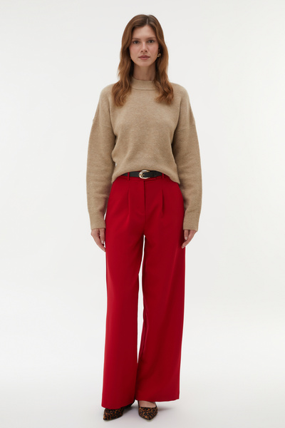 Mudo Crew Neck Crop Sweater