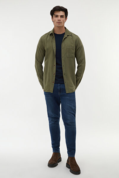 Mudo REGULAR FIT TEK CEPLİ UZUN KOLLU GÖMLEK